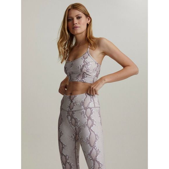 Varley Leggings Legging Century TAN SNAKE BRN Animal Wick PANT SMALL S PANTS NW - Picture 5 of 12